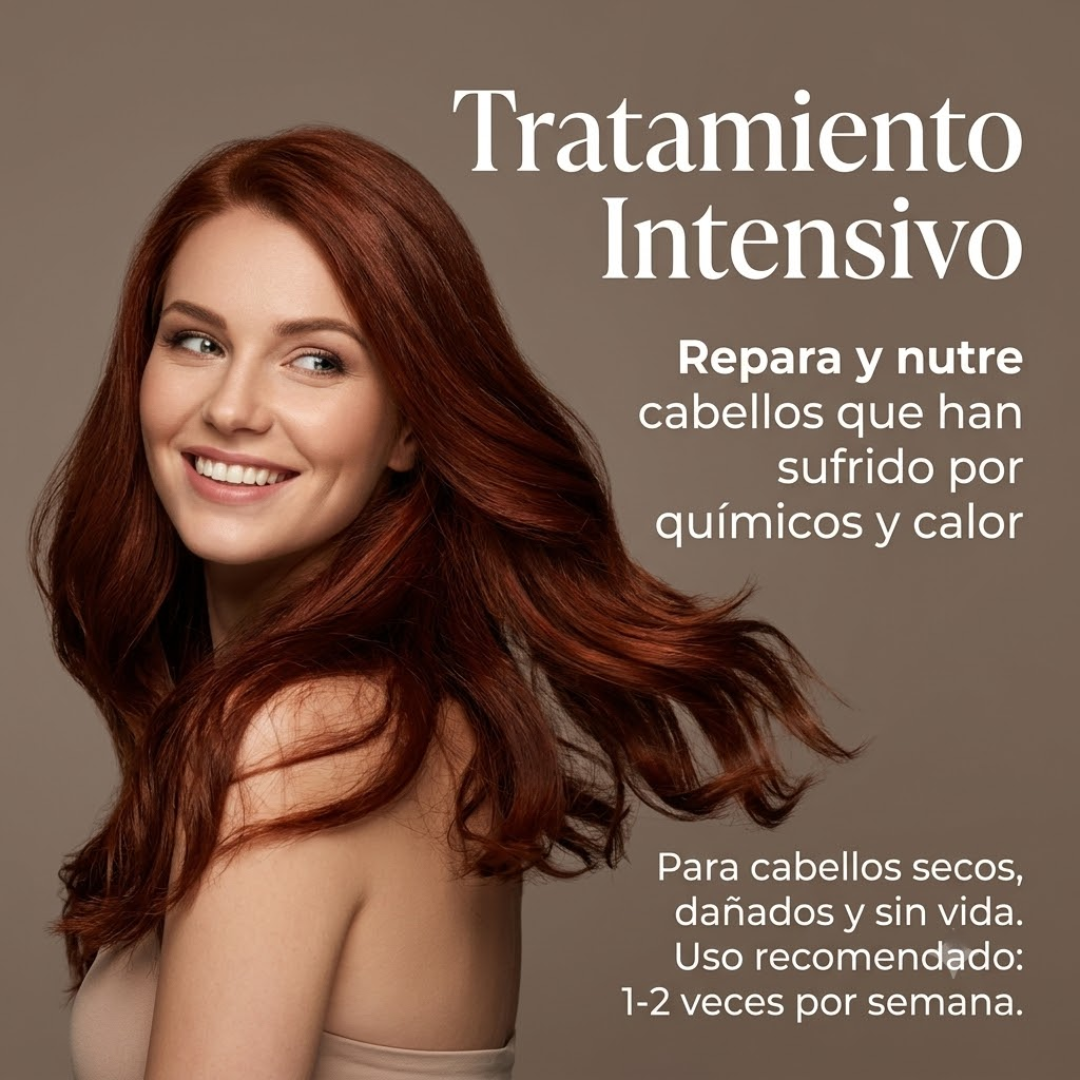 Mascarilla de Colágeno: recuperá el brillo y la fuerza de tu cabello.