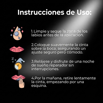 Tiras Bucales para un sueño profundo
