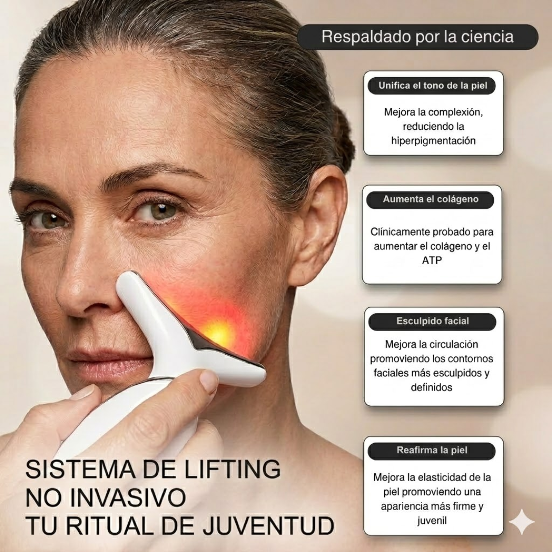 Masajeador Reductor de Arrugas y Papada + Serum de REGALO