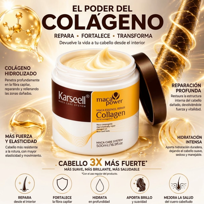 Mascarilla de Colágeno: recuperá el brillo y la fuerza de tu cabello