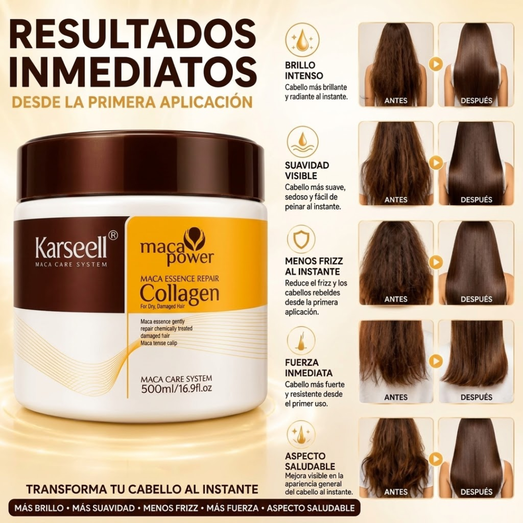 Mascarilla de Colágeno: recuperá el brillo y la fuerza de tu cabello