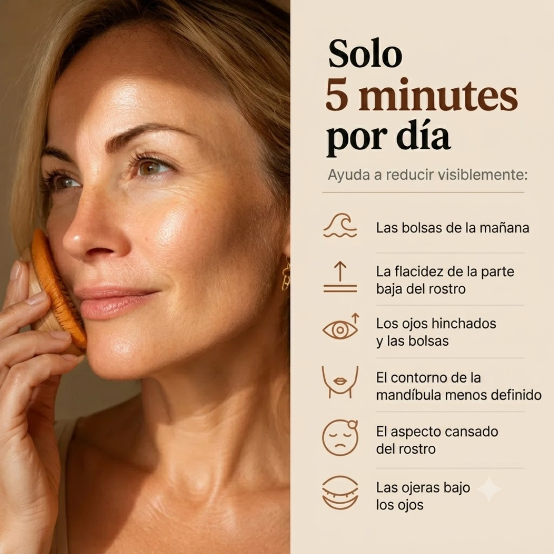 Cepillo Para Masajes de Drenaje Linfatico