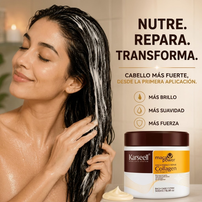 Mascarilla de Colágeno: recuperá el brillo y la fuerza de tu cabello
